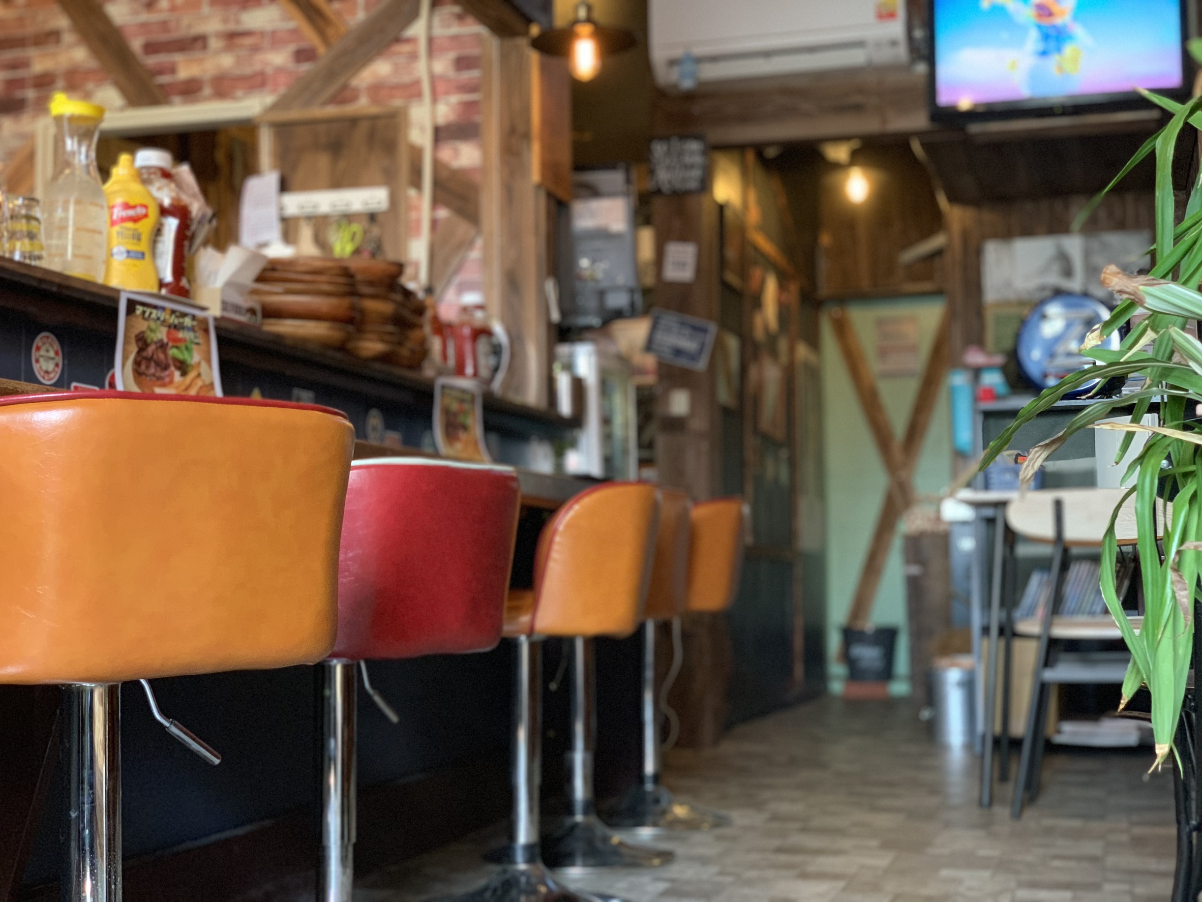 HITCH HIKERS BURGER STAND 店内